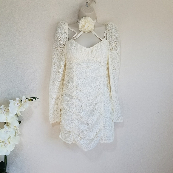 For Love & Lemons Belladonna Mini Dress - Picture 2 of 12